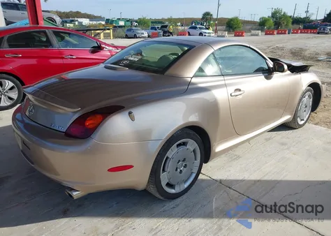 2005 Lexus Sc 430 from USA, damaged, VIN JTHFN48Y650068340